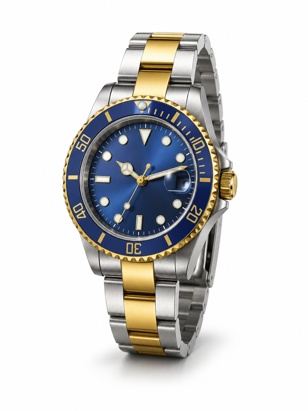 Two-Tone Blue Mariner Watch