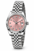 Womens Pink dial Watch